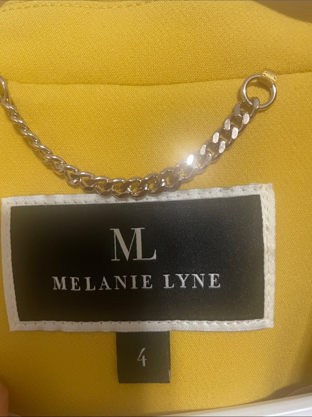 Yellow Single-Button Blazer - Picture 2 of 6